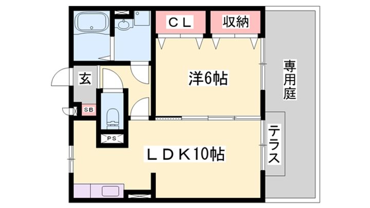 モナリエ宮の間取り