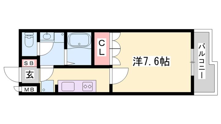 コンソルテ203の間取り