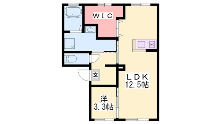 ロイヤルハイツⅠの間取り