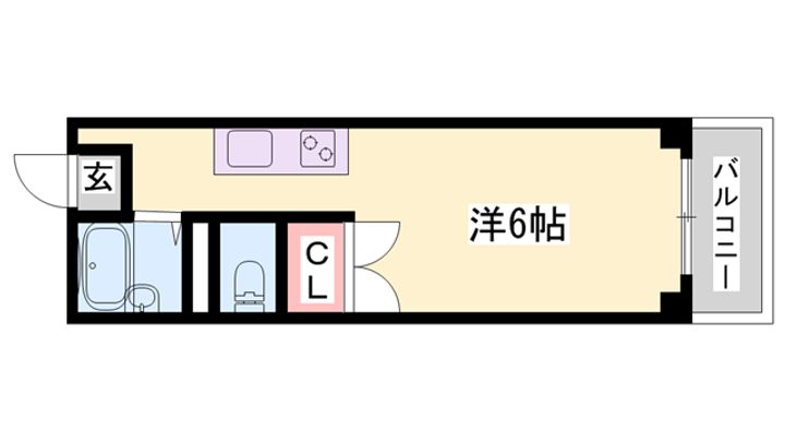 K・HOUSE105の間取り