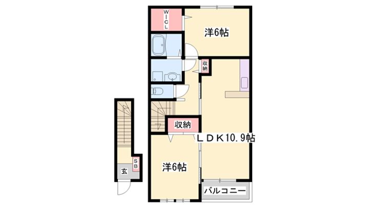 アーバン・イーストの間取り