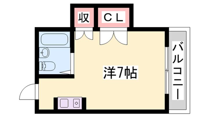 錦アトリオ304の間取り
