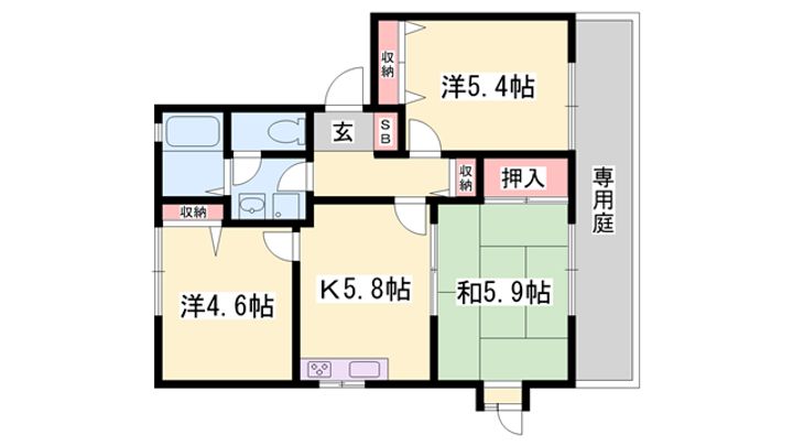マイハウスK0105の間取り