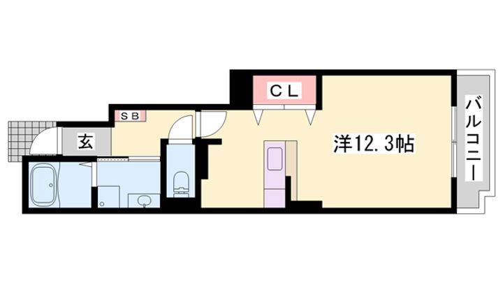 ラ・セレサBの間取り