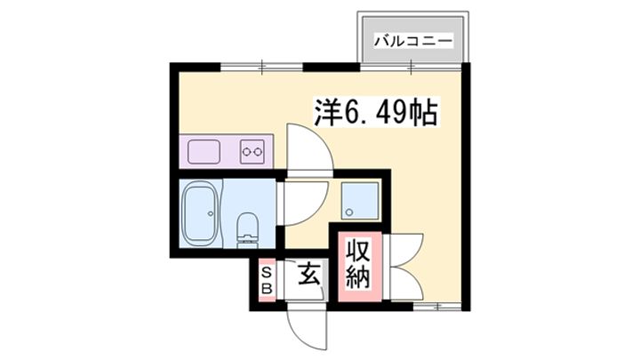 プレアール姫路龍野町の間取り