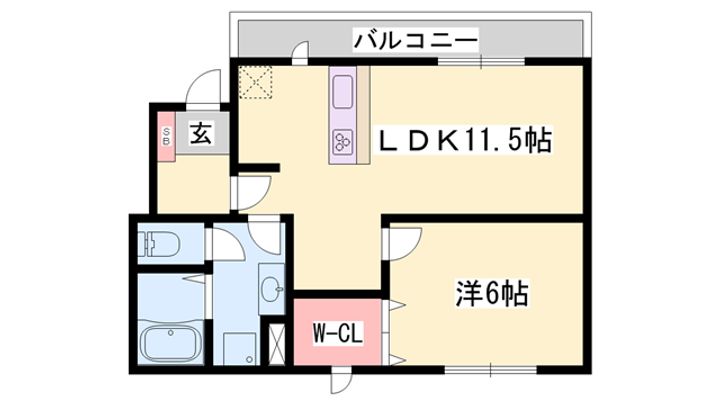 エーデルⅡの間取り