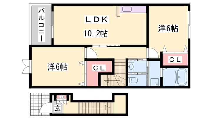 ミルト・タウンTの間取り