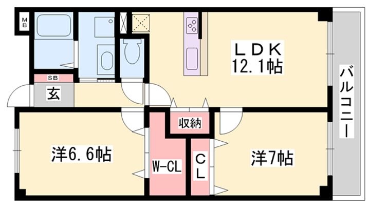 グレイス・セイバリーの間取り