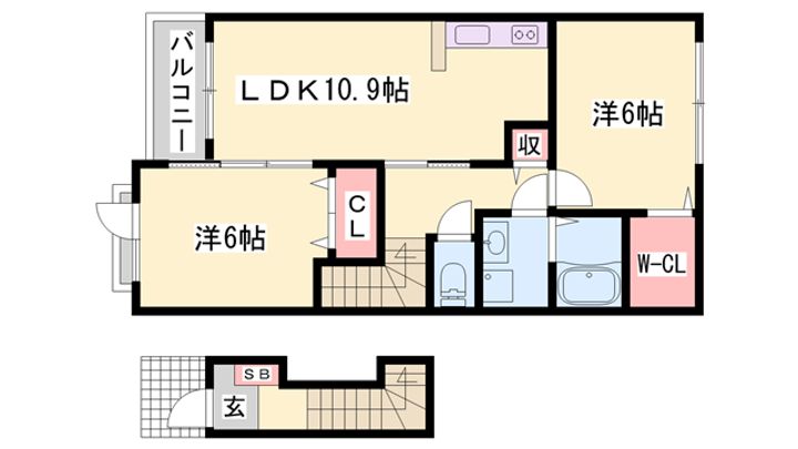 フィオレンティーナⅡの間取り