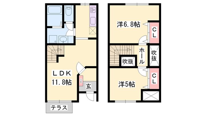 メゾン・レリアの間取り