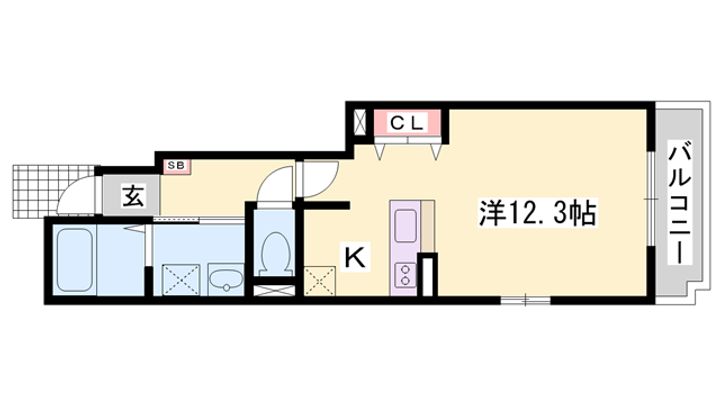 コンシェルジュの間取り