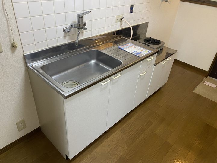 岡本ビル南棟Cのキッチン