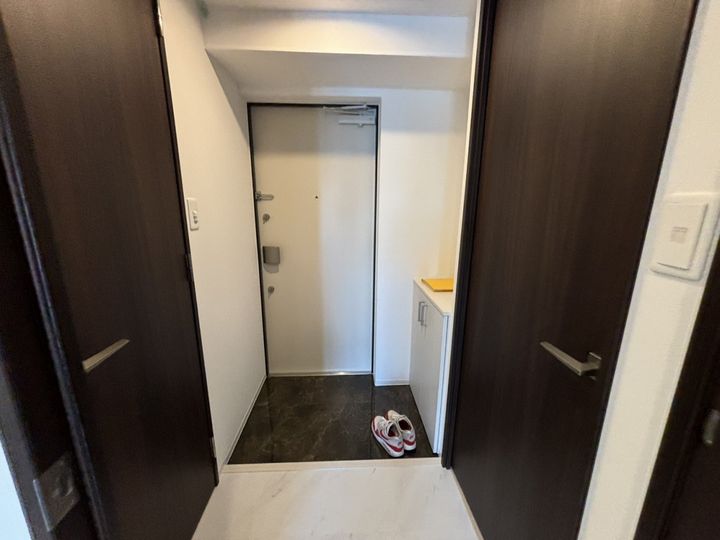 レジデンスh忍町の玄関