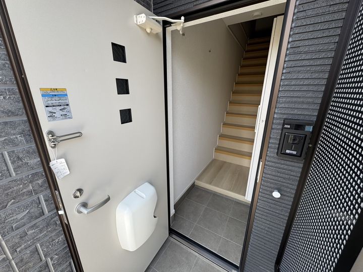 リアン25の玄関