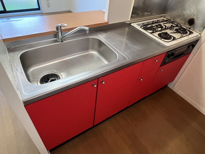 インタービレッジもとやしき101のキッチン