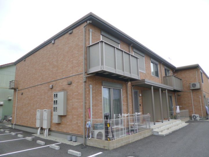 Coral Court 飾磨 A棟の外観