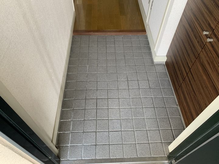 プチシャトウ201の玄関