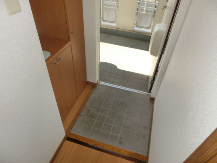 ホープ大野の玄関