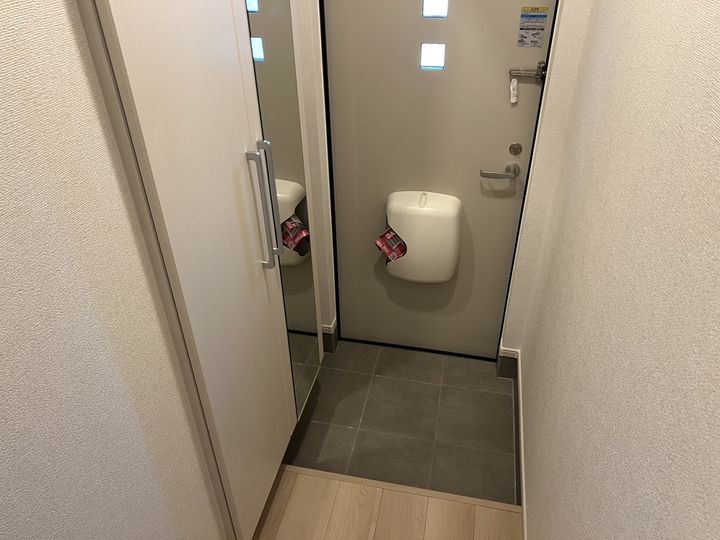 ベル ソレイユの玄関