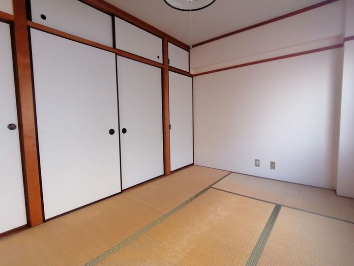 船場スカイハイツの寝室