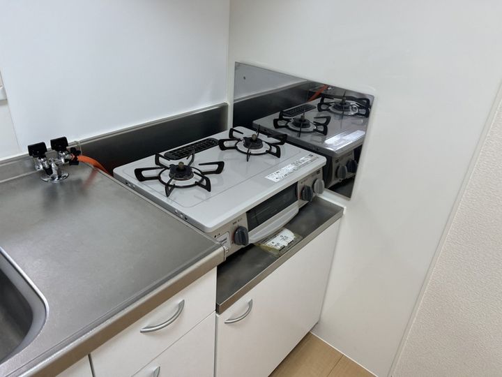 グランモア航A棟のキッチン