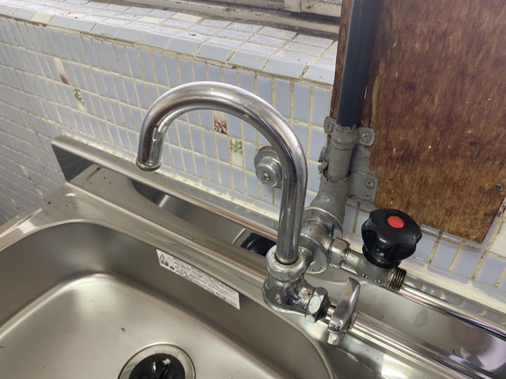 光栄荘のキッチン