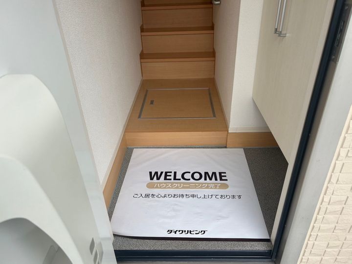 プリムールコートの玄関