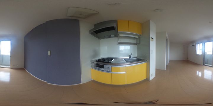 プリムールコートのキッチン