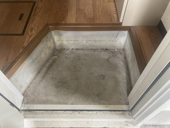 相生市 ウイング相生旭の玄関