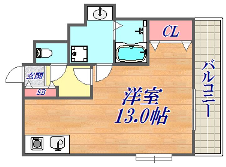 メゾンティファニーの間取り
