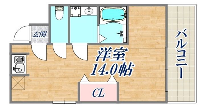 メゾンティファニーの間取り