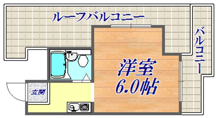 アルテハイム神戸県庁前の間取り