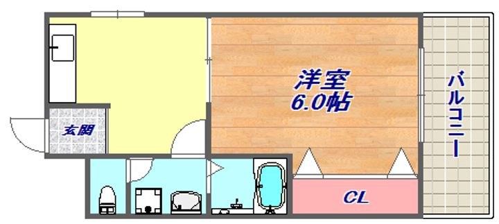 メゾンHAMの間取り