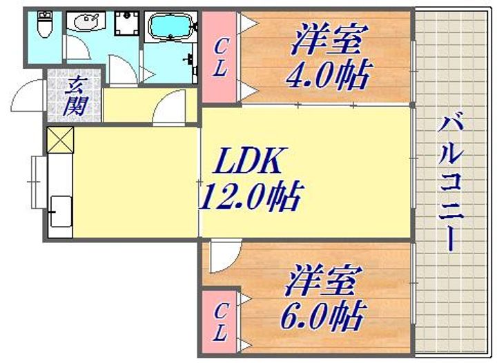 昭和レジデンスの間取り