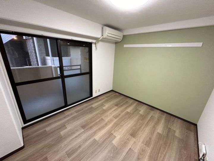 普茶マンションの寝室