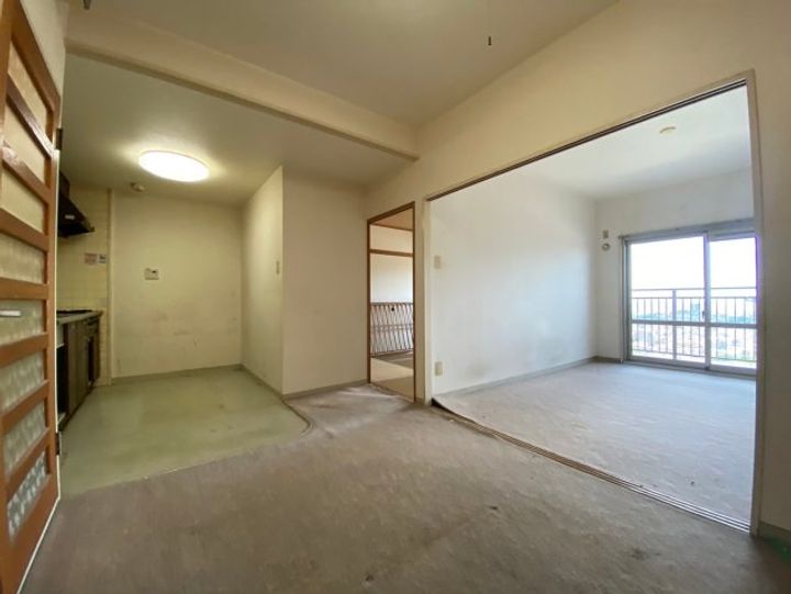 ライオンズマンション長田ヒルズ3号棟の居間