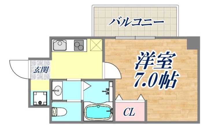 AILE魚崎南の間取り