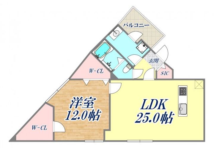 VILLA YUAの間取り