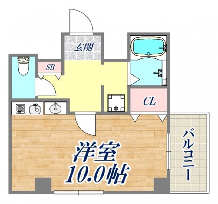 エトワール山手KOYAMAの間取り
