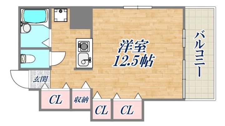 クレストヒル御影の間取り