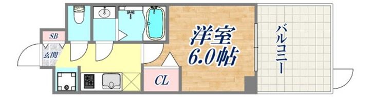 ファステート神戸サルビアの間取り