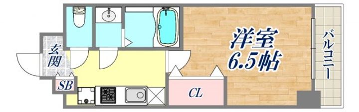 アドバンス神戸レイソレの間取り