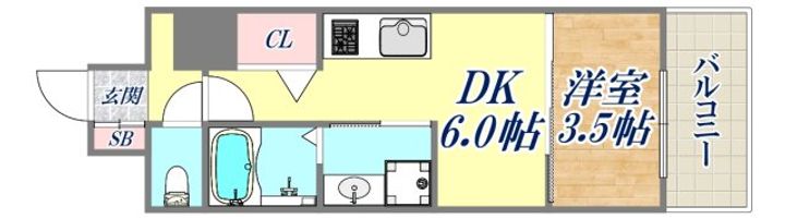 スワンズシティ神戸ウエストの間取り