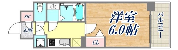 アドバンス神戸セラフィムの間取り