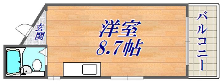 IN神戸の間取り