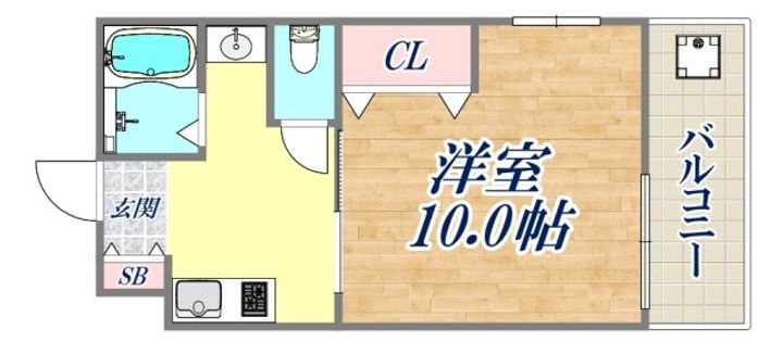 上山マンションの間取り
