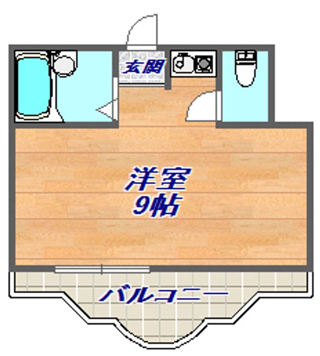 三景マンションの間取り