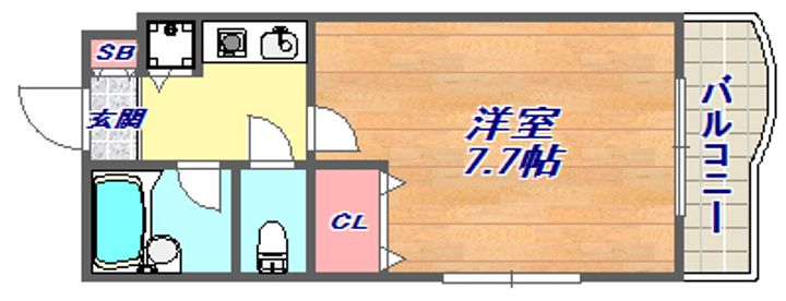 シェレナ六甲の間取り