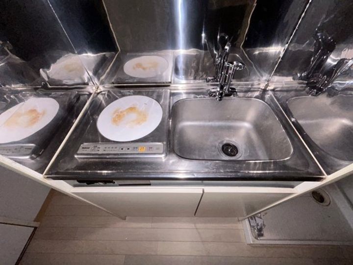 兵庫県神戸市須磨区桜木町2丁目(マンション)の賃貸物件のキッチン