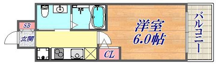 エステムプラザ神戸西4インフィニティの間取り